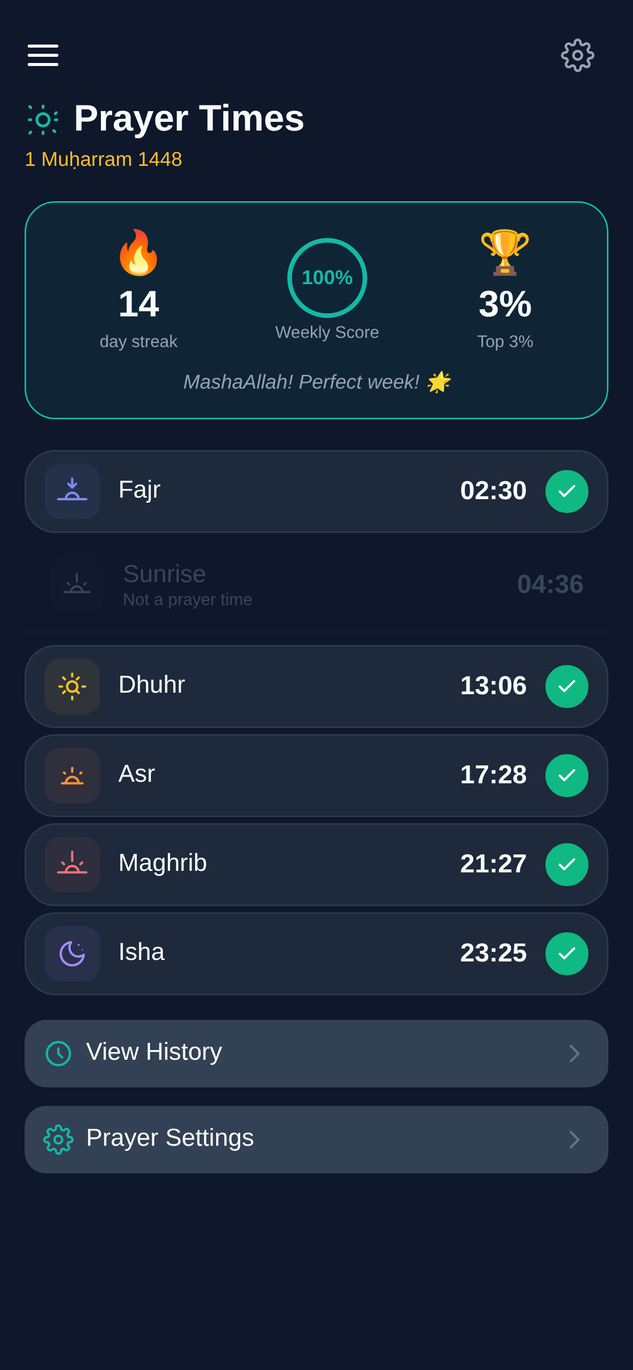 Hilaya — prayer times